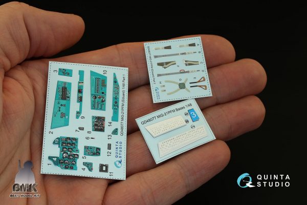 MIG-21 PFM (for EDUARD) INTERIOR 3D* Decal 1/48 – Image 3