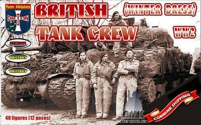 WWII British Tank Crew (Winter Dress) 1/72
