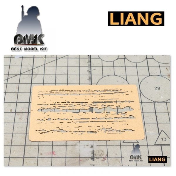Chipping Effects Airbrush Stencils – Image 4