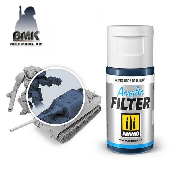 ACRYLIC FILTER Dark Blue