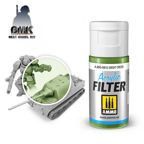 ACRYLIC FILTER Bright Green