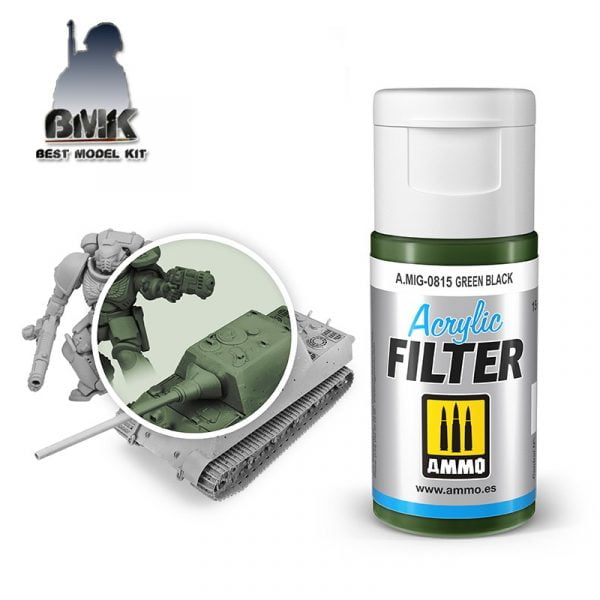 ACRYLIC FILTER Green Black
