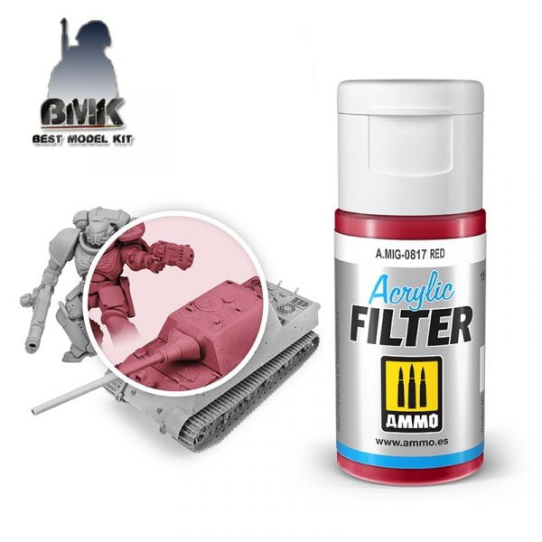 ACRYLIC FILTER Red