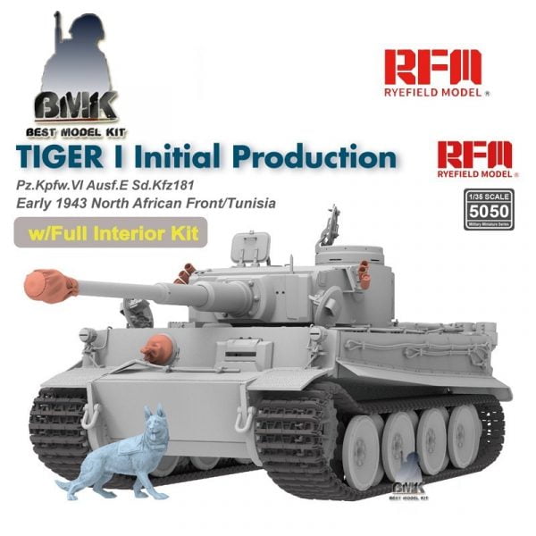 Tiger I Initial Production Pz.Kpfw.VI Ausf.E Early 1943 North African Front Tunisia FULL INTERIOR – Image 12