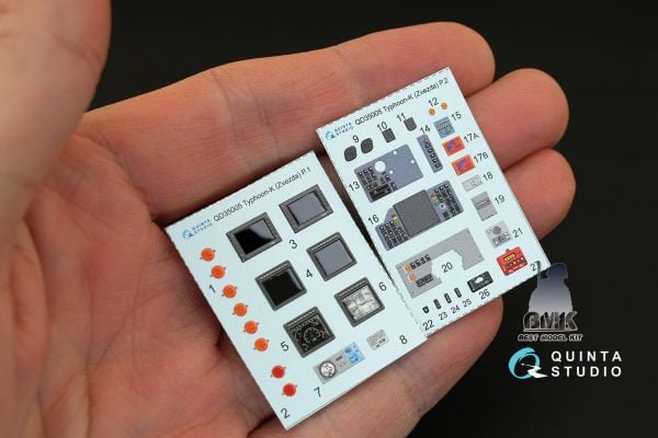 MRAP Typhoon-K (for ZVEZDA) INTERIOR 3D* Decal 1/35 – Image 6