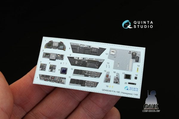 F/A-18E (for Hasegawa) INTERIOR 3D* Decal 1/48 – Image 16