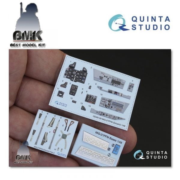 MiG-21PFM (for EDUARD) INTERIOR 3D* Decal 1/48 – Image 10