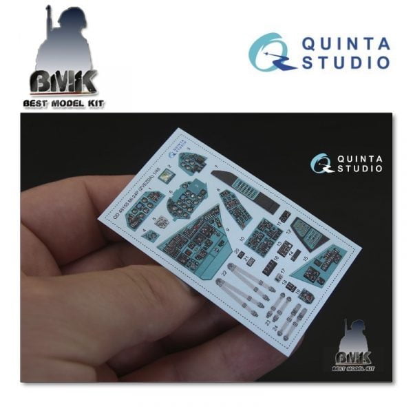 Mi-24P (for ZVEZDA) INTERIOR 3D* Decal 1/48 – Image 7