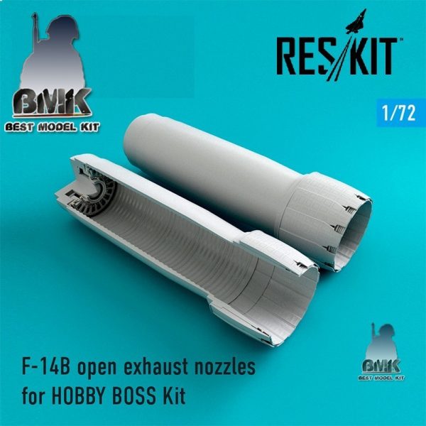 F-14 (B/D) Open Exhaust Nozzles (HOBBY BOSS) 1/72