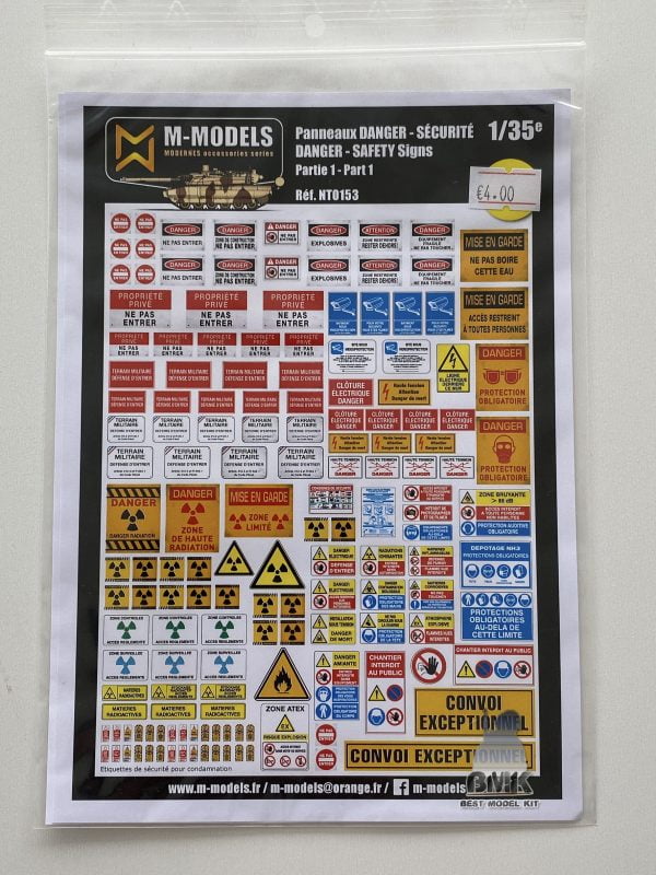 Panneaux Danger Sécurité - Partie 1 - 1/35
