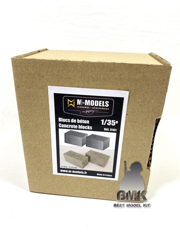 2 Blocs de Béton Moderne - 1/35