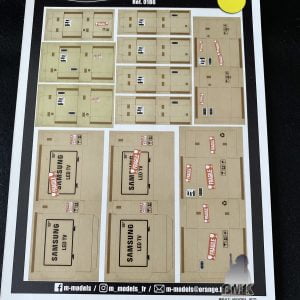 Caisses Colis Modernes - 1/35