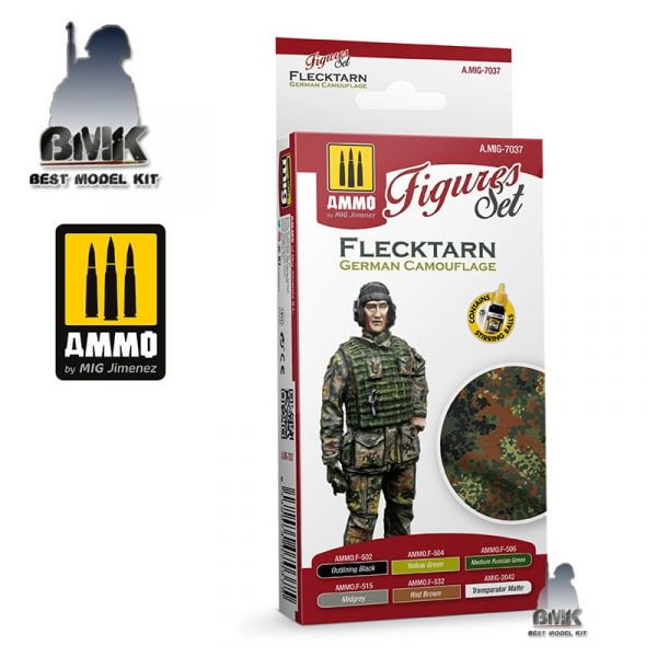 Flecktarn German Camouflage Figures Set