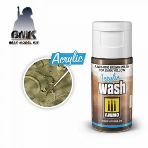 ACRYLIC WASH Brown Wash for dark Yellow