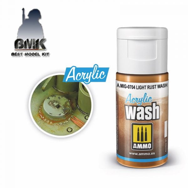 ACRYLIC WASH Light Rust Wash