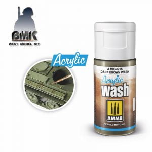 ACRYLIC WASH Dark Brown Wash