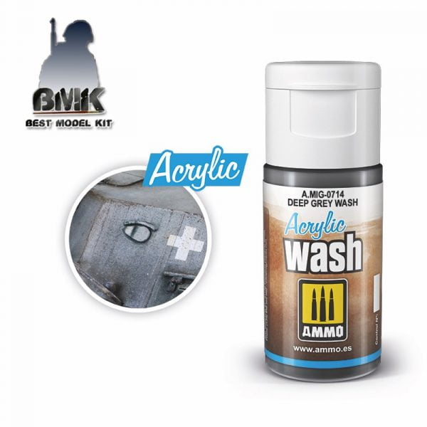 ACRYLIC WASH Deep Grey Wash