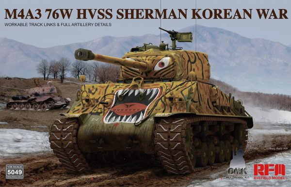 M4A3 76W HVSS Sherman Korean War – Image 5