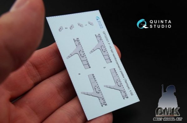 F-14 Tail Reinforcement Plates (for TAMIYA) INTERIOR 3D* Decal 1/35 – Image 3