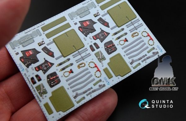 GRU-7A Ejection Seat for F-14A (2 pcs) (for TAMIYA) INTERIOR 3D* Decal 1/35 – Image 3