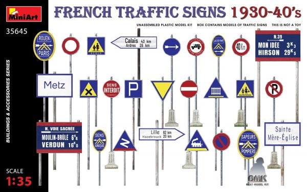 French Traffic Signs 1930-40's – Image 2