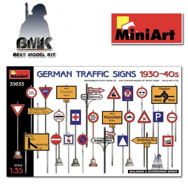 German Traffic Signs 1930-40's