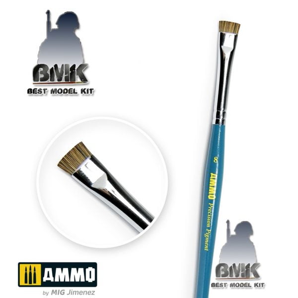 8 AMMO Precision Pigment Brush