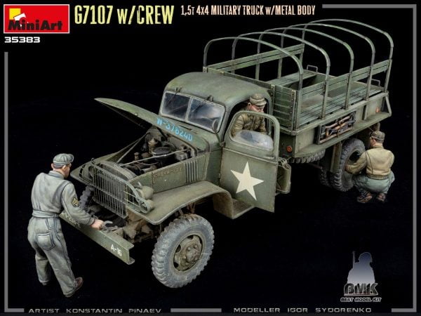 G7107 with Crew 4x4 1,5t Cargo Truck w/ Metal Body – Image 4