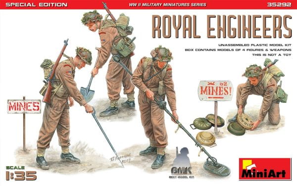 Royal Engineers Special Edition (4 Figs.)