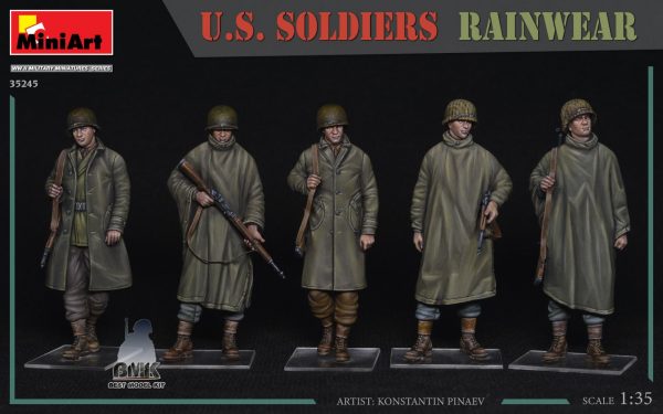 U.S. Soldiers Rainwear (5 Figs.) – Image 2