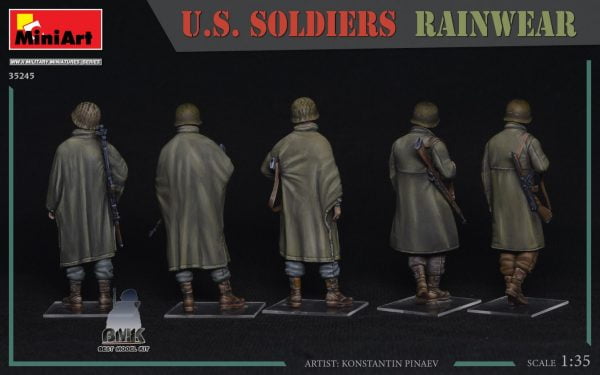 U.S. Soldiers Rainwear (5 Figs.) – Image 3