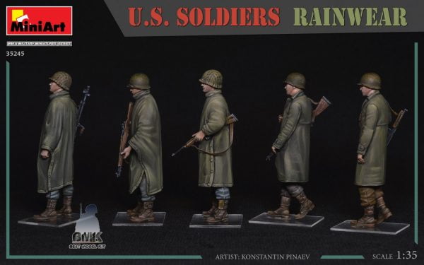 U.S. Soldiers Rainwear (5 Figs.) – Image 4
