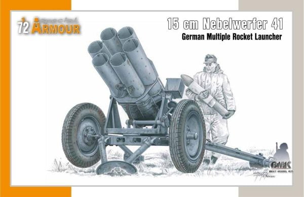 15cm Nebelwerfer 41 German Multiple Rocket Launcher