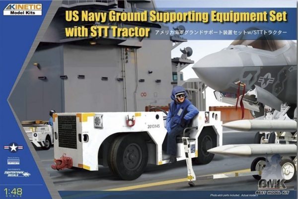 US NAVY Ground Supporting Equipment Set With STT Tractor