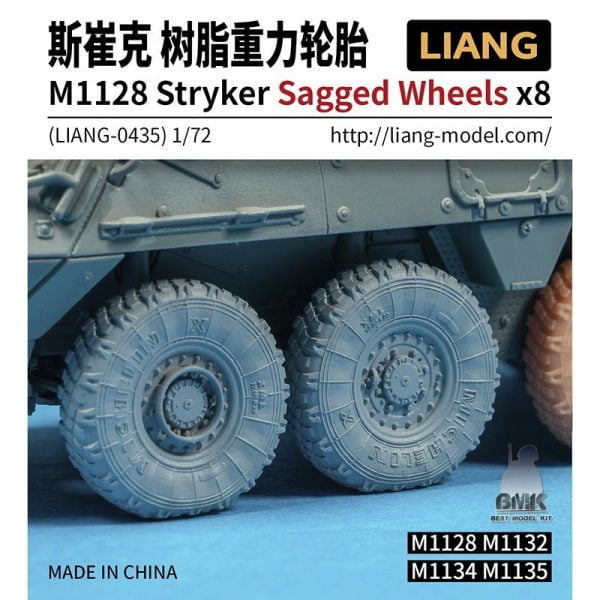 M1128 Stryker Sagged Wheels