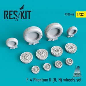 F-4 Phantom II (B,N) Wheels Set 1/32