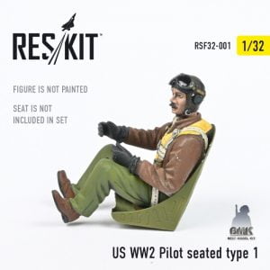 US WW2 Pilot Seated type 1