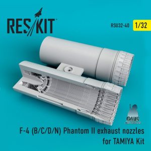 F-4 (B/C/D/N) Phantom Exhaust Nozzles (TAMIYA) 1/32