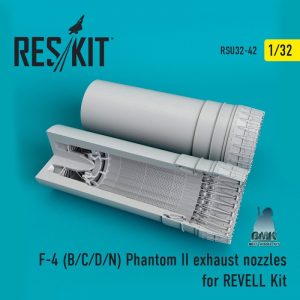 F-4 (B/C/D/N) Phantom II Exhaust Nozzles (REVELL) 1/32