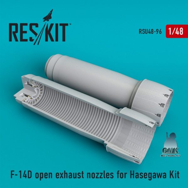 F-14 (D) Open Exhaust Nozzles (HASEGAWA)1/48