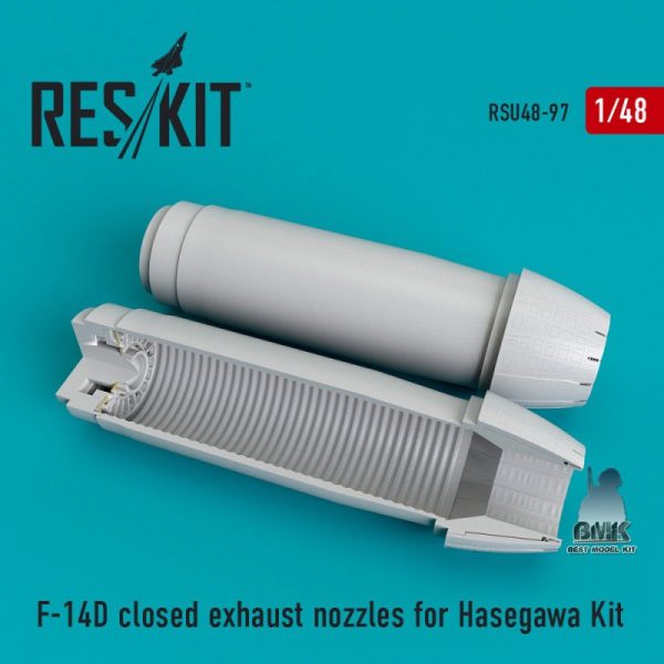 F-14 (D) Closed Exhaust Nozzles (HASEGAWA)1/48