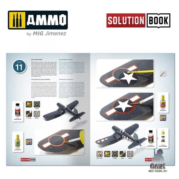 How to Paint US Navy WWII Late SOLUTION BOOK (Multilanguage) – Image 3