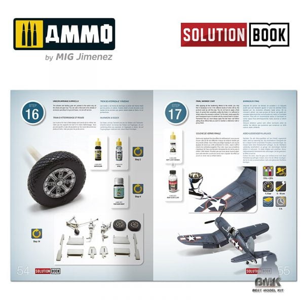 How to Paint US Navy WWII Late SOLUTION BOOK (Multilanguage) – Image 6