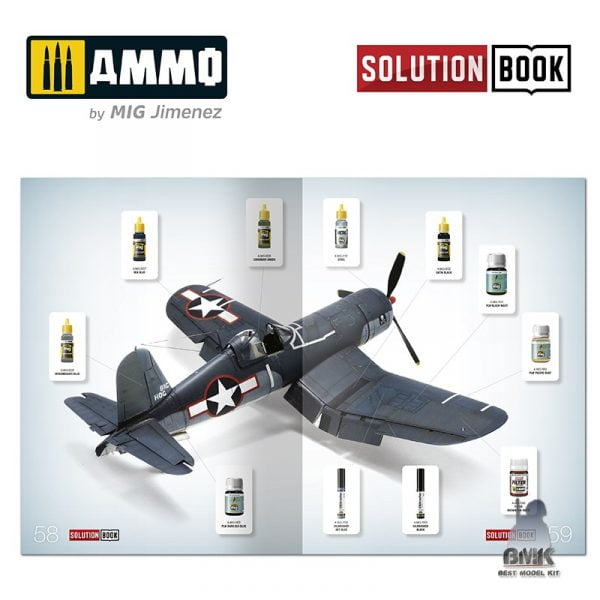 How to Paint US Navy WWII Late SOLUTION BOOK (Multilanguage) – Image 7