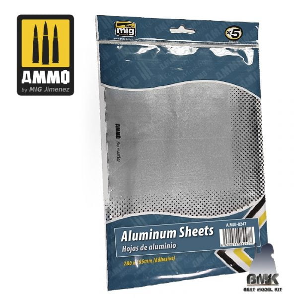 Aluminium Sheets 280 x 195mm (5 sheets) – Image 5