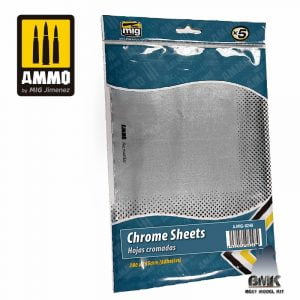 Chrome Sheets 280 x 195mm (5 sheets)
