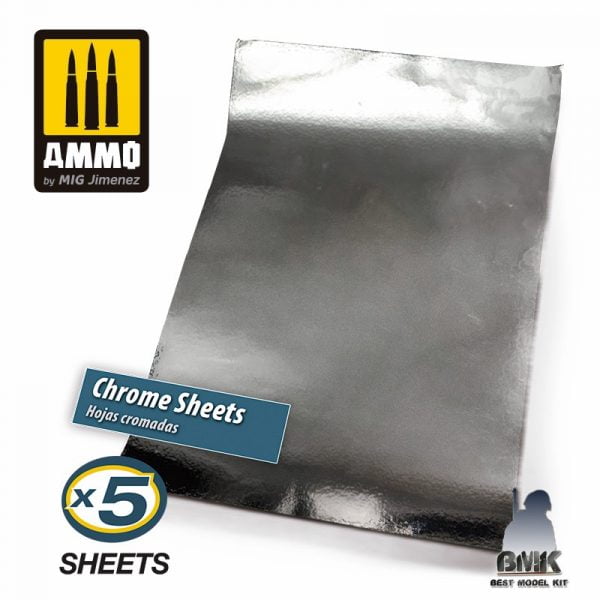 Chrome Sheets 280 x 195mm (5 sheets) – Image 2