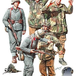 Market Garden (Netherland 1944) Resin Head (5 Figs.)
