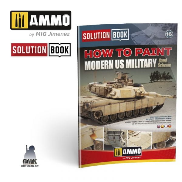 Modern US Military Sand Sheme SOLUTION BOOK (Multilanguage)