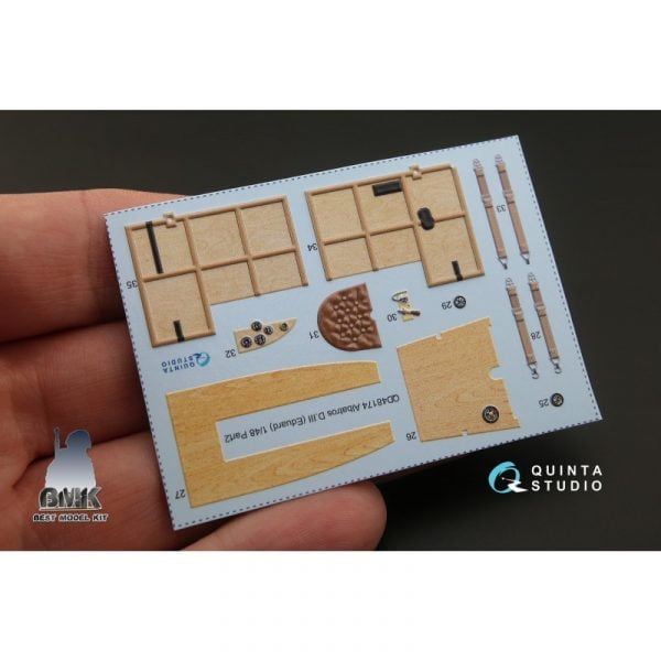 Albatros D.III (for EDUARD) INTERIOR 3D* Decal 1/48 – Image 3